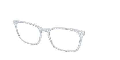 The Pale Gray Floral Lace