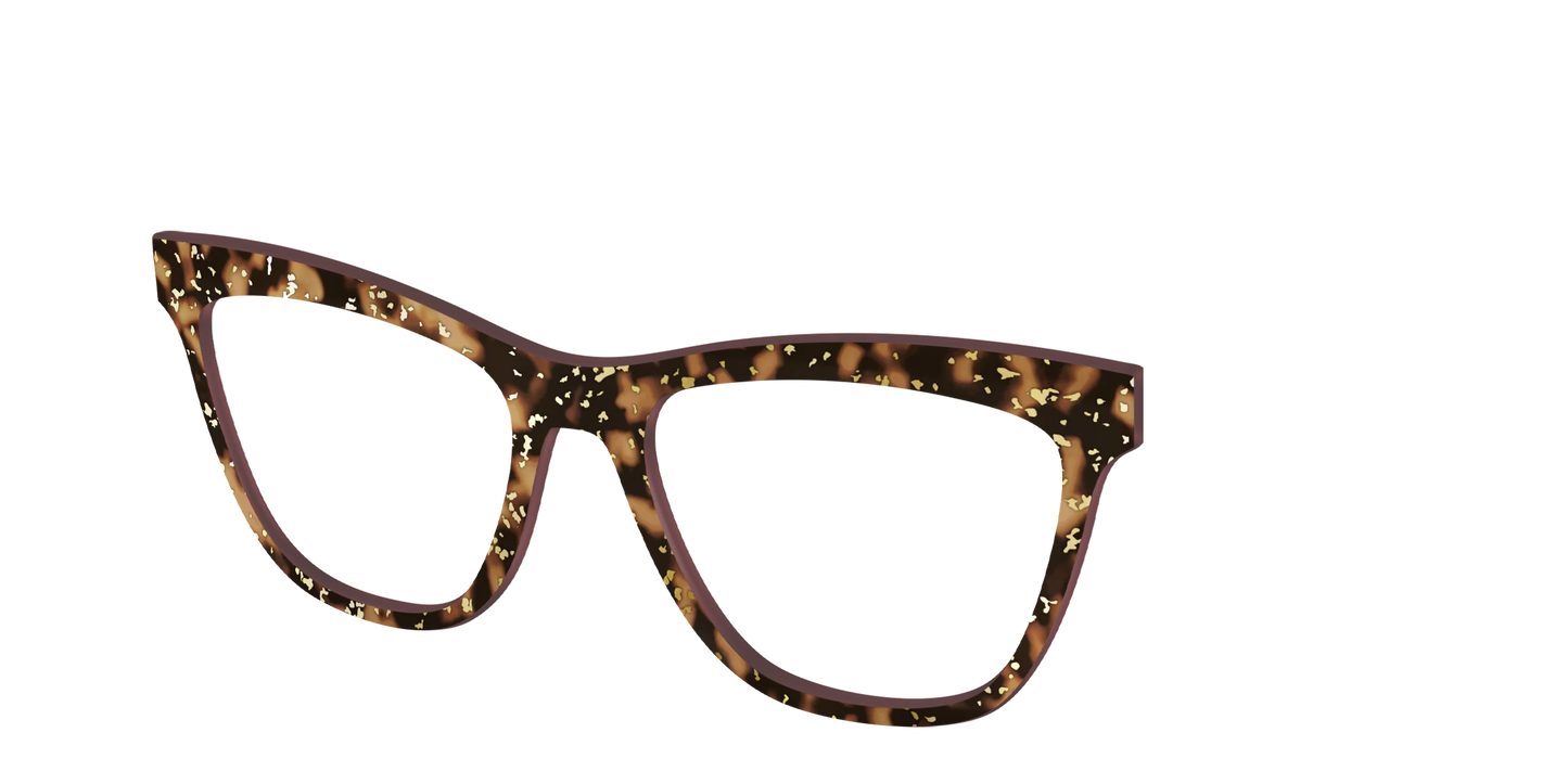 The Sandalwood Tortoise with Gold Foil