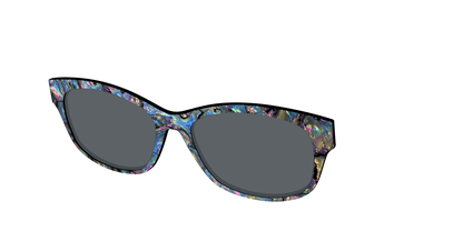 The Polarized Midnight Abalone Sun Top