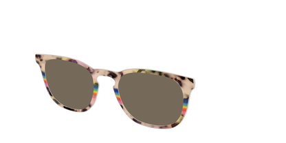 The Polarized Prism Split Tortoise Sun Top