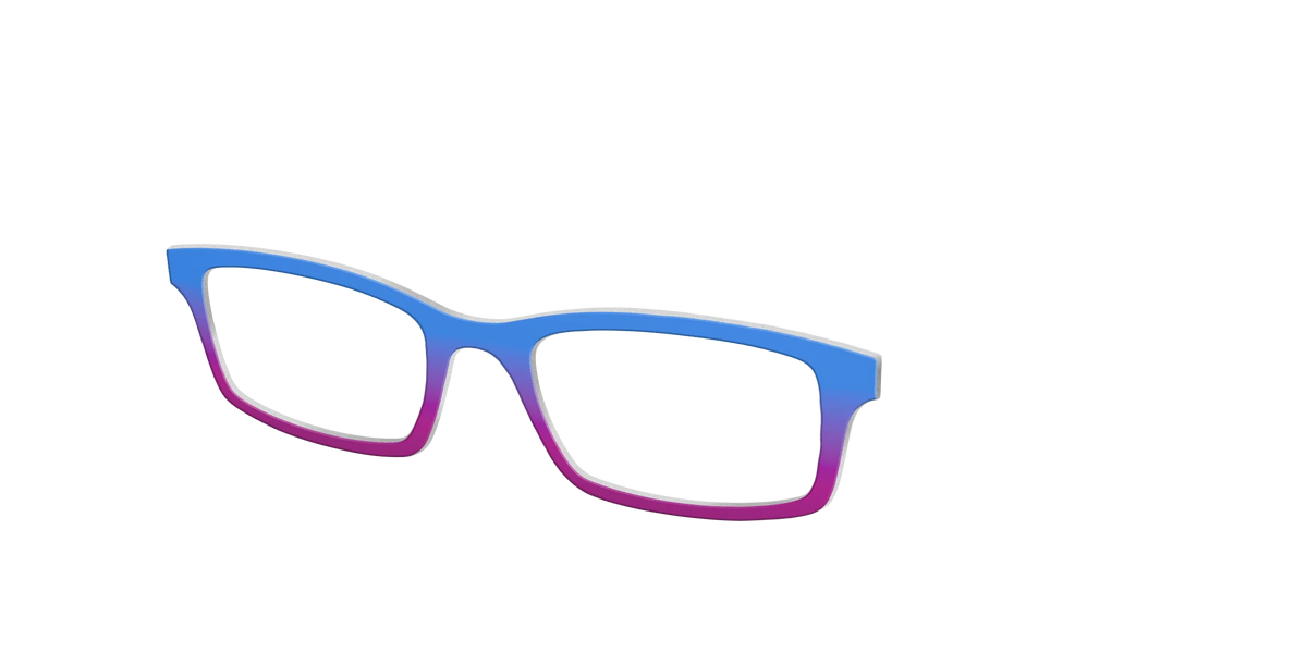 The Cornflower to Magenta Gradient