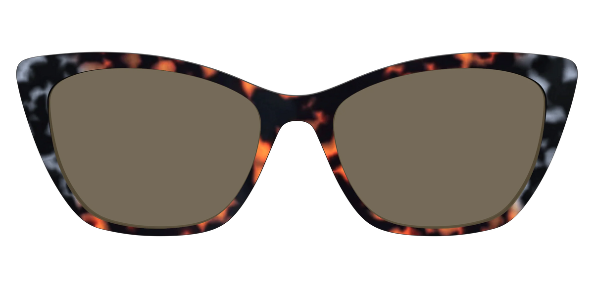The Polarized Gray & Amber Tortoise Sun Top