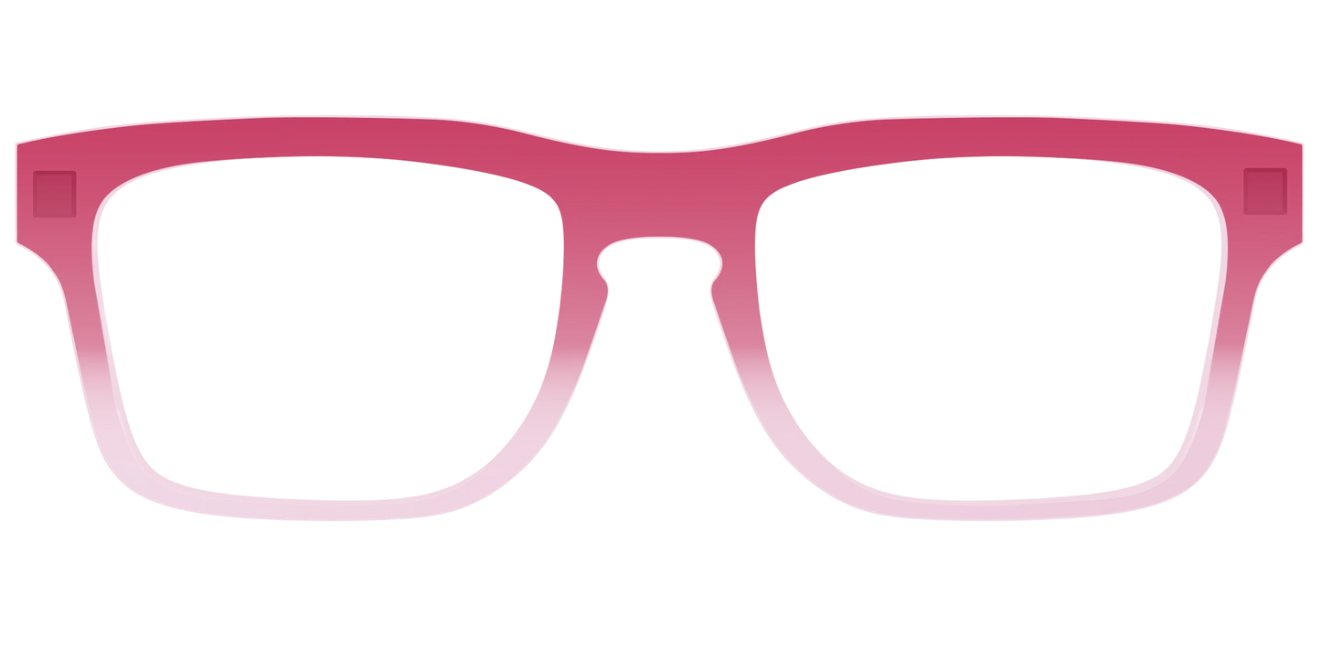 The Flamingo to Blush Gradient Crystal