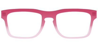 The Flamingo to Blush Gradient Crystal