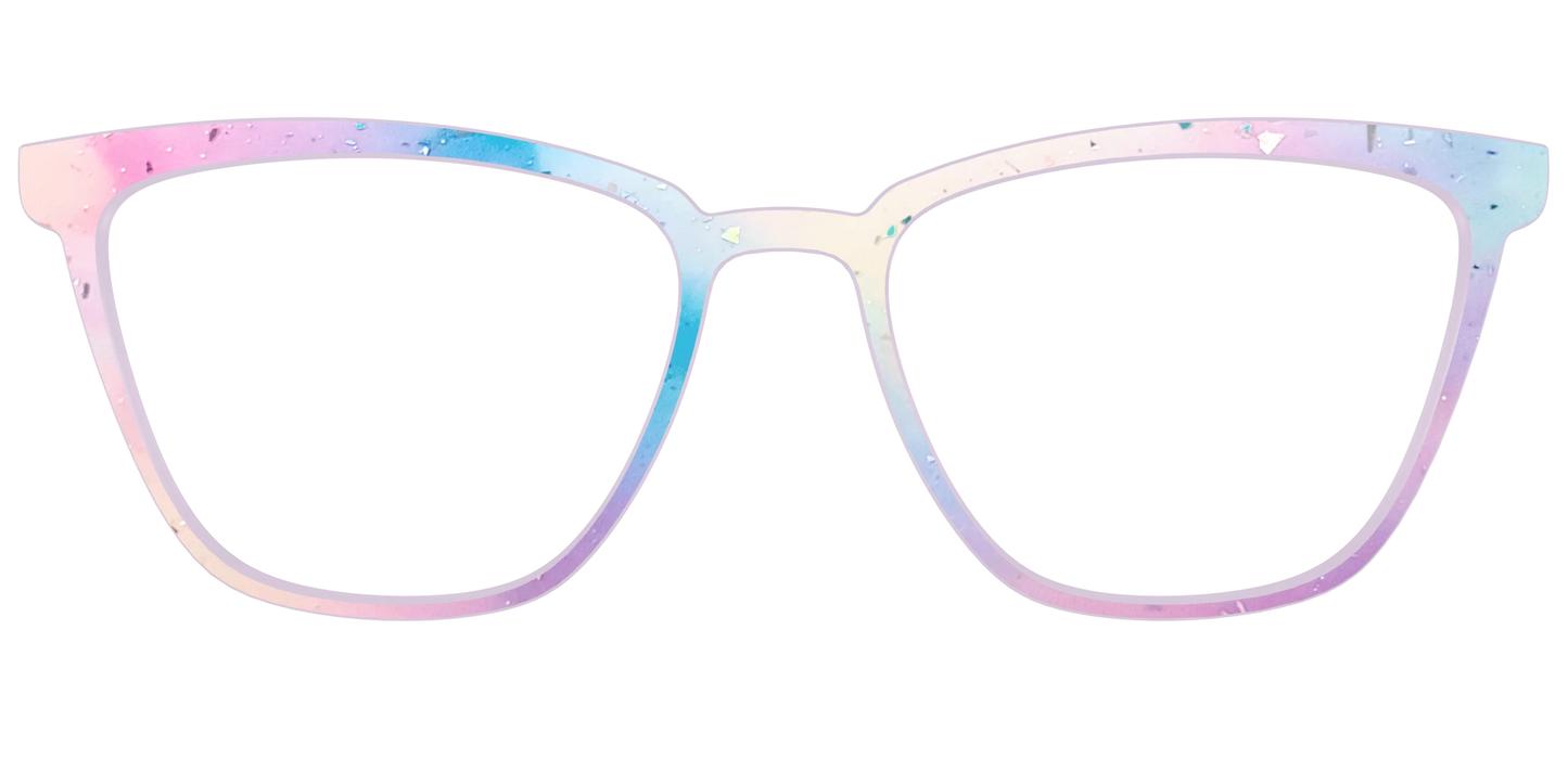 The Dreamy Pastel with Holographic Glitter