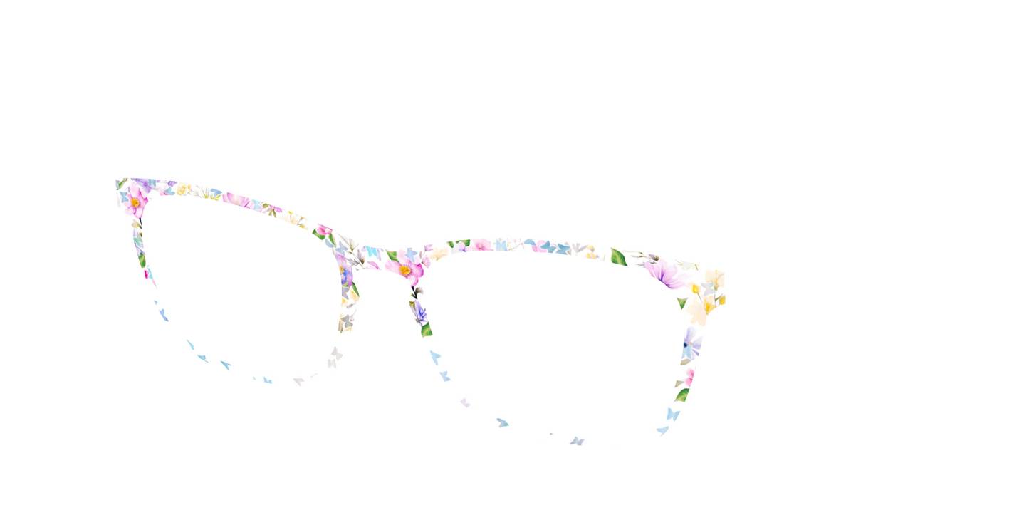 The Delicate Flower Crown with Butterfly Glitter