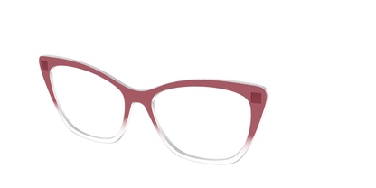 The Burgundy Gradient Crystal