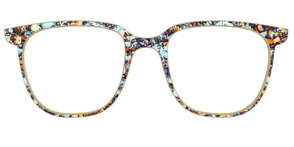 The Seashell Tortoise with Holographic Glitter