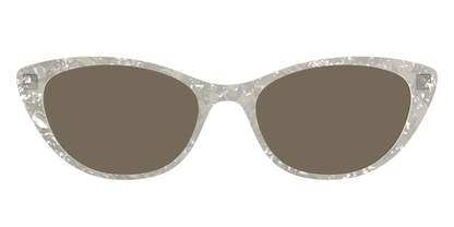 The Polarized White Quartz Pearl Sun Top