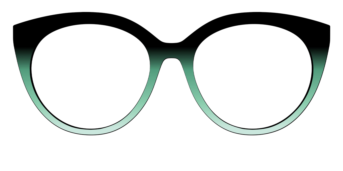 The Black to Spearmint Gradient