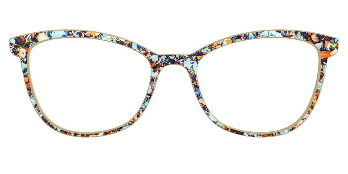 The Seashell Tortoise with Holographic Glitter