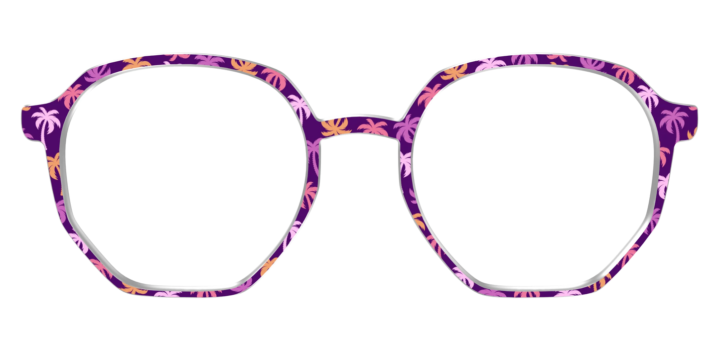 The Violet Palm Trees