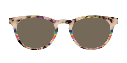 The Polarized Prism Split Tortoise Sun Top