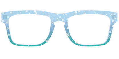 The Sky Blue Crystal with Daisy Glitter