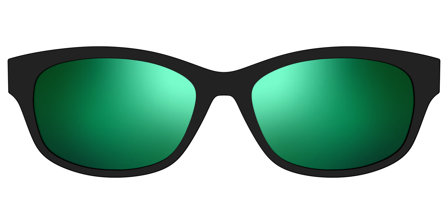 The Polarized Green Reflective Sun Top