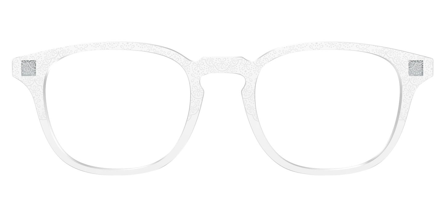 The White Eyelet Crystal