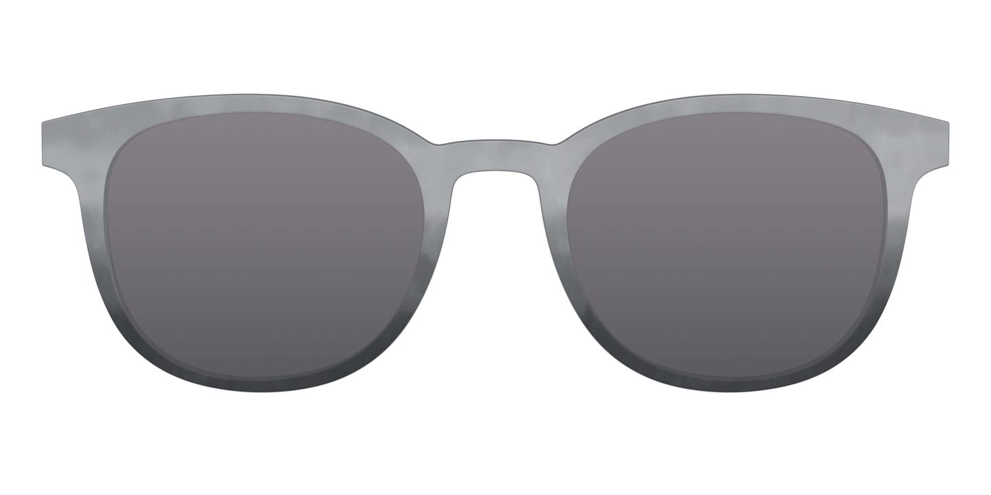 The Polarized Slate Dip Dye Sun Top