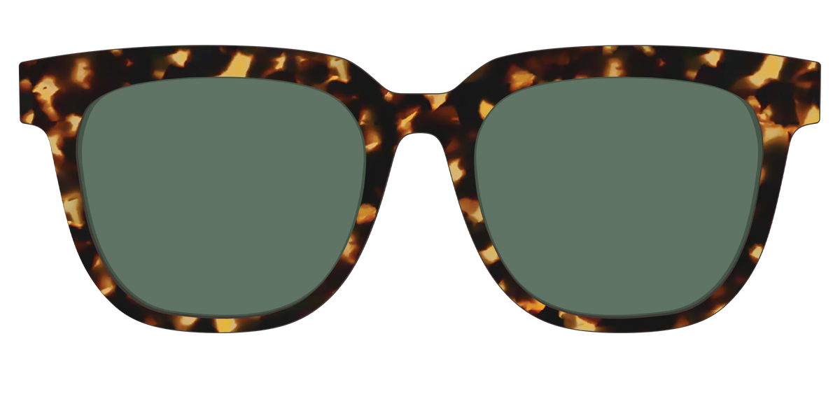 The Non-Polarized Green Tortoise Sun Top