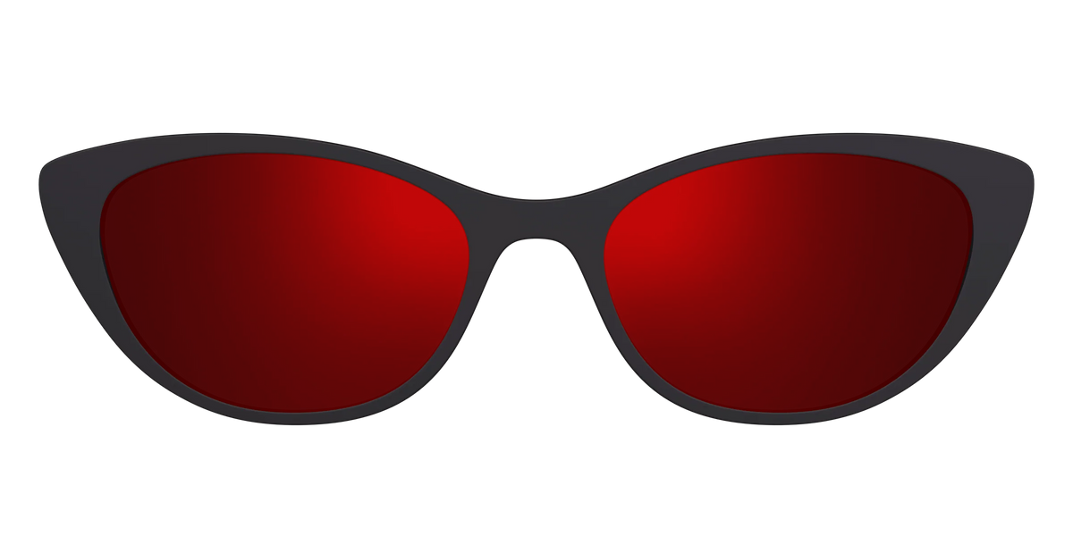 The Polarized Red Reflective Sun Top