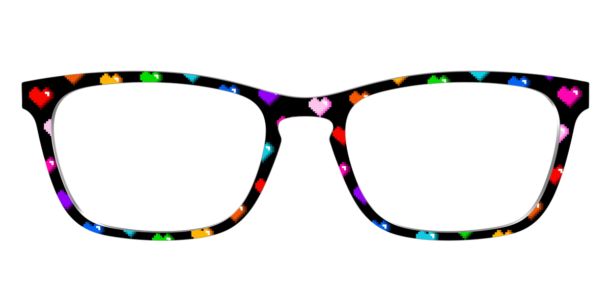 The 8-Bit Rainbow Hearts