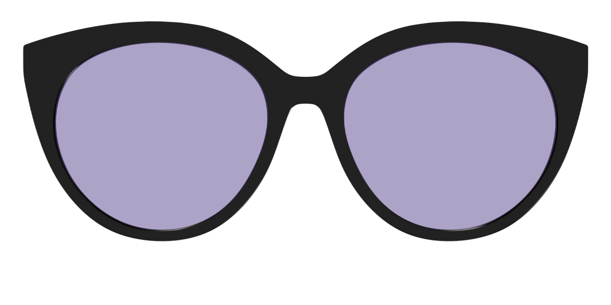 The Black With Celestial Purple Lens