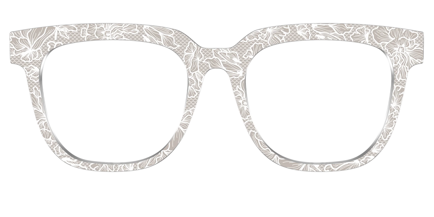 The Taupe Floral Lace