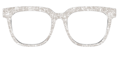 The Taupe Floral Lace