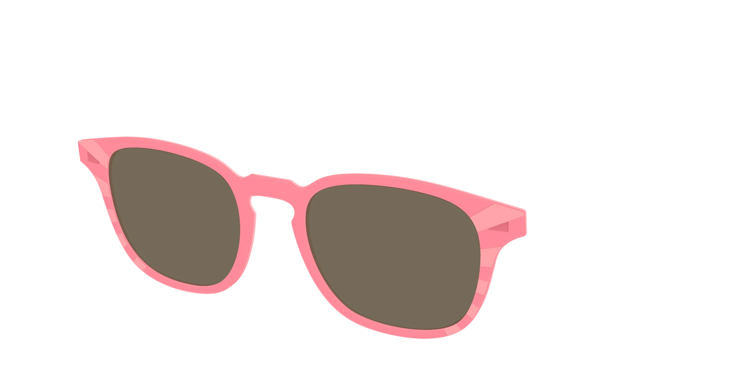 The Polarized Fruit Punch Sunburst Sun Top