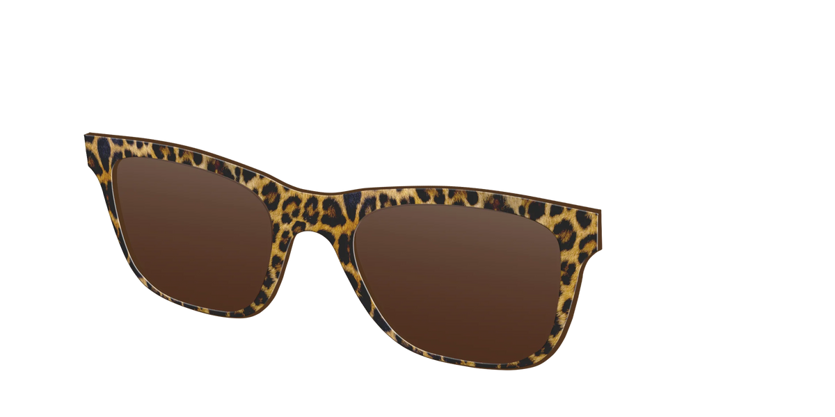 The Polarized Cheetah Spots Sun Top