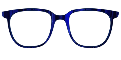 The Indigo Moire Stripes