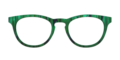 The Emerald Moire Stripes
