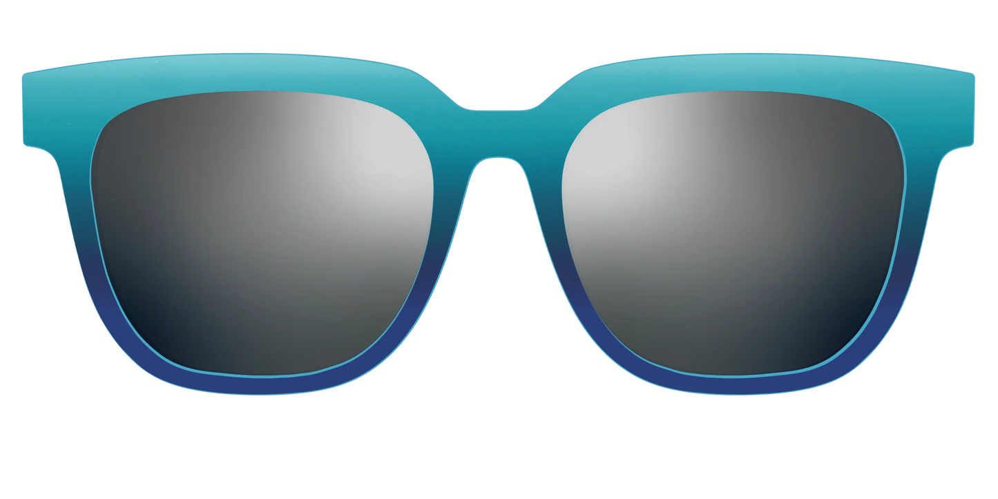 The Polarized Ocean Blue Sun Top