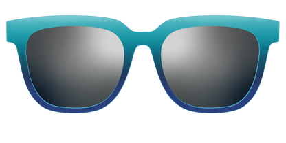 The Polarized Ocean Blue Sun Top