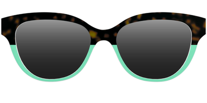 The Polarized Matcha Split Sun Top