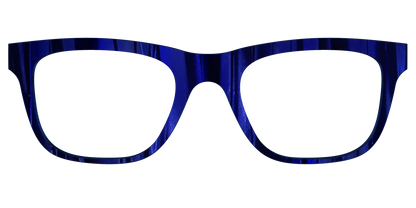 The Indigo Moire Stripes