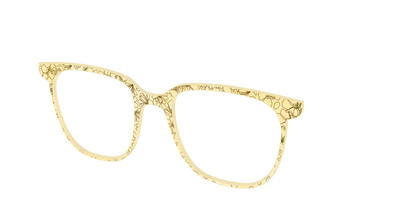 The Yellow Shimmer Petals with Gold Foil