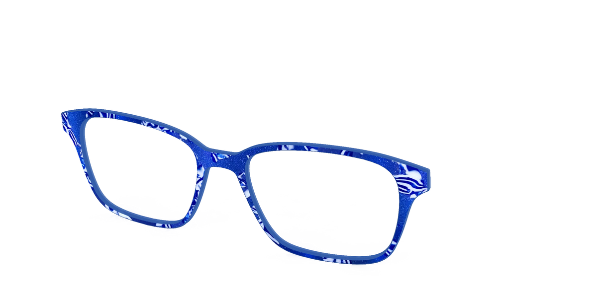 The Navy Shimmer Mosaic