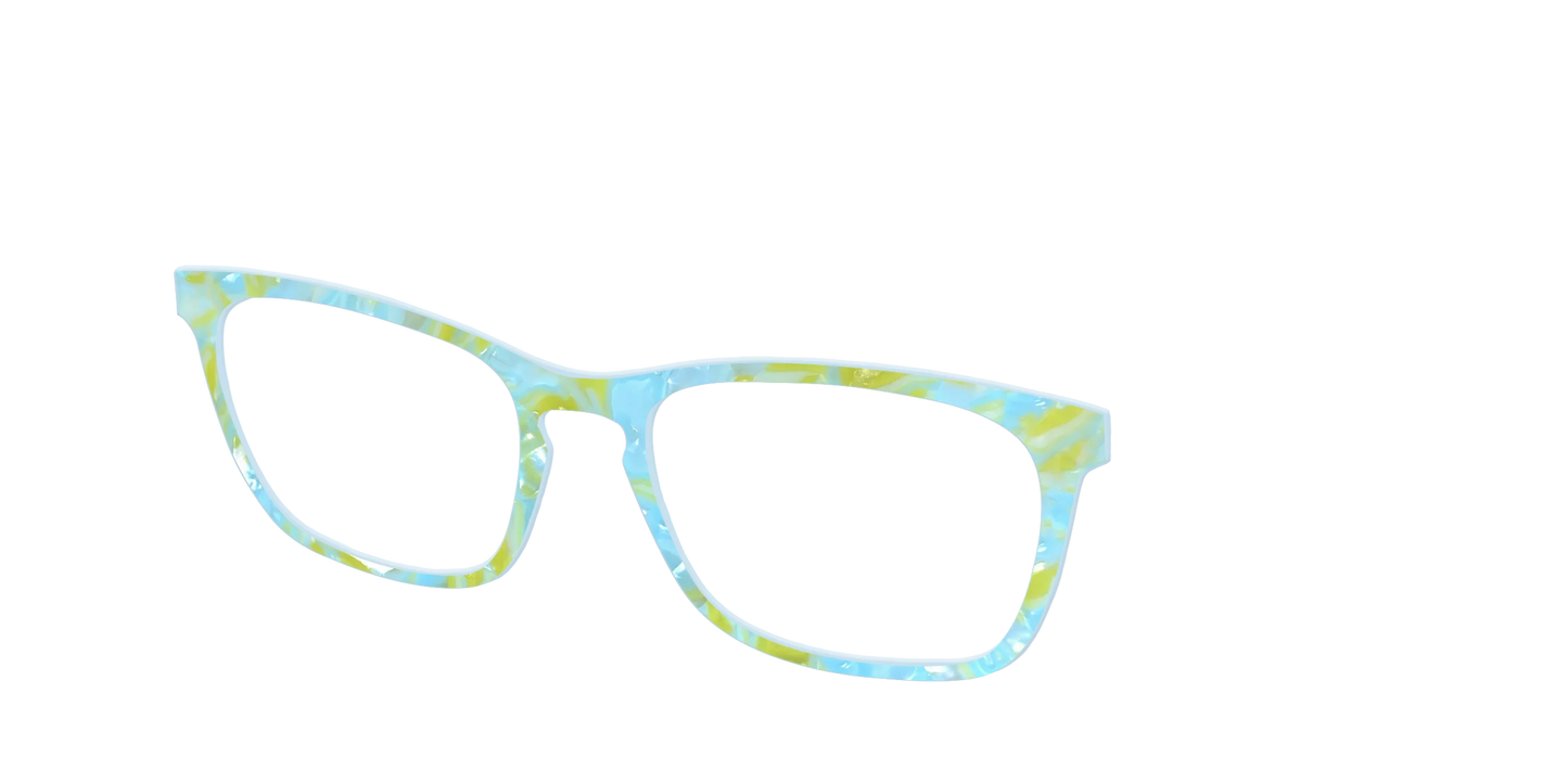 The Blue Lemonade Pearl Marble