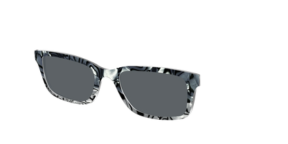 The Polarized Zebra Pearl Split Sun Top