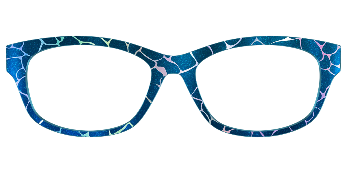 The Teal Shimmer Holographic Pool
