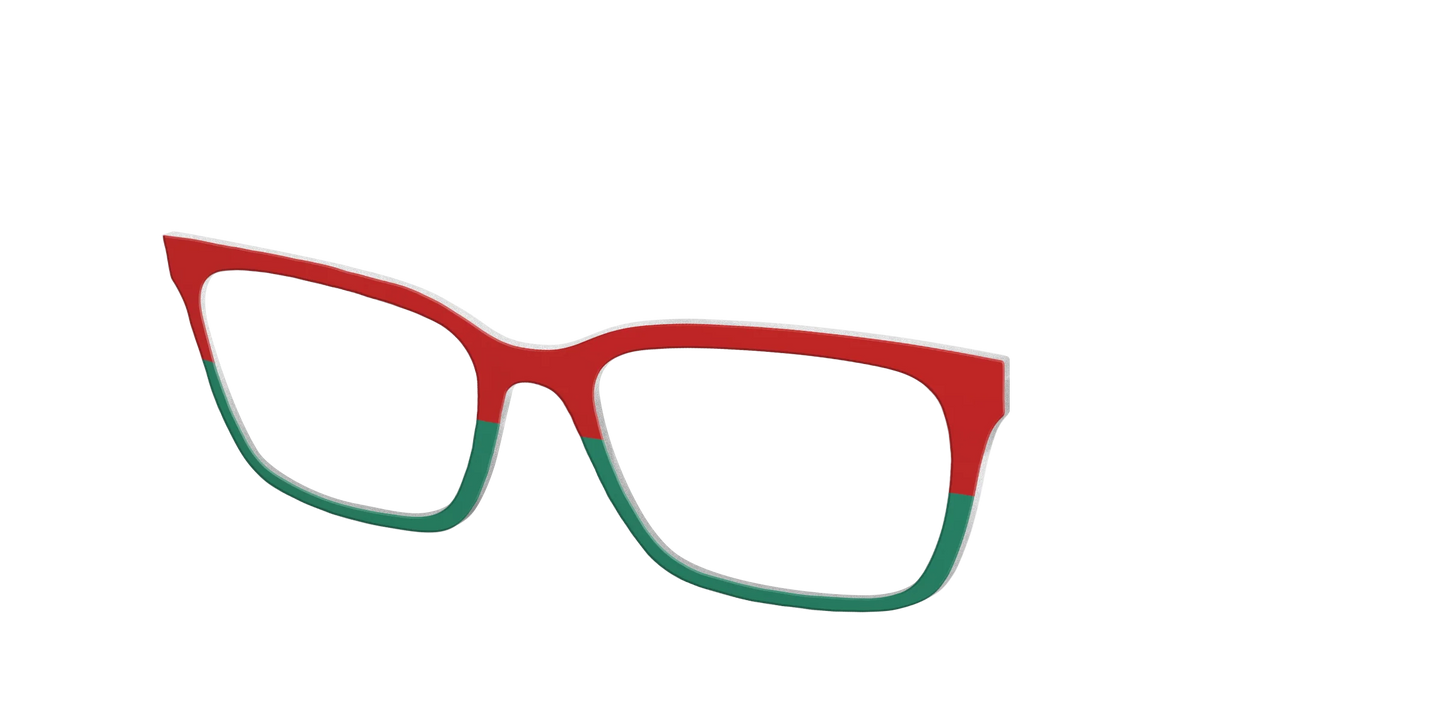 The Scarlet Red & Spruce Split