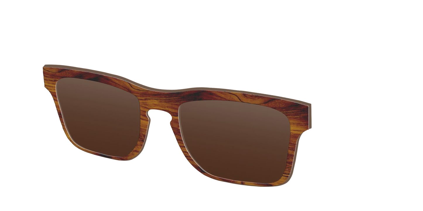 The Polarized Woodgrain Sun Top