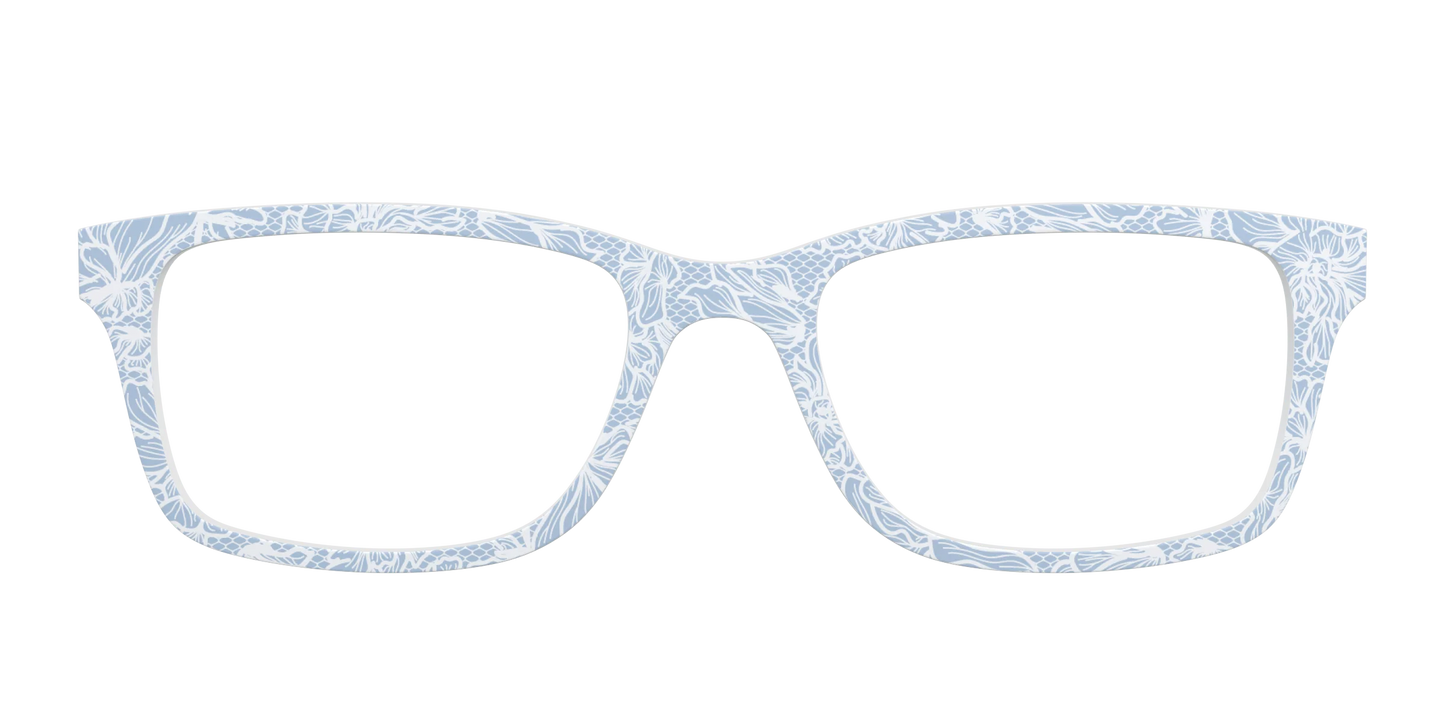 The Something Blue Floral Lace