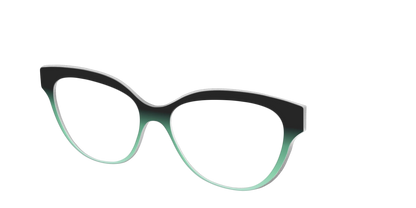 The Black to Spearmint Gradient