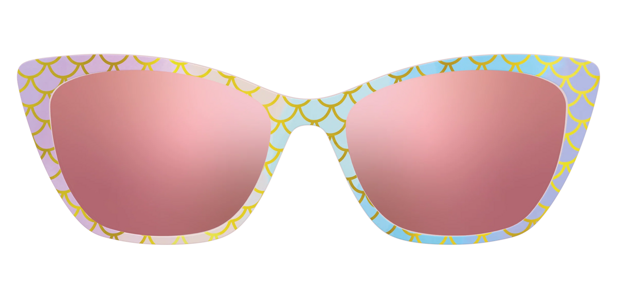 The Polarized Rainbow Mermaid Sun Top
