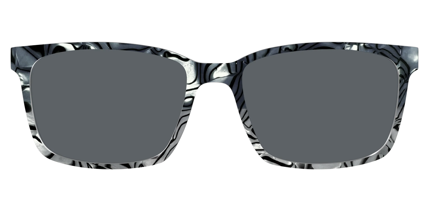 The Polarized Zebra Pearl Split Sun Top