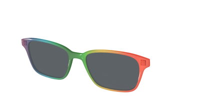 The Polarized Rainbow Gradient Sun Top