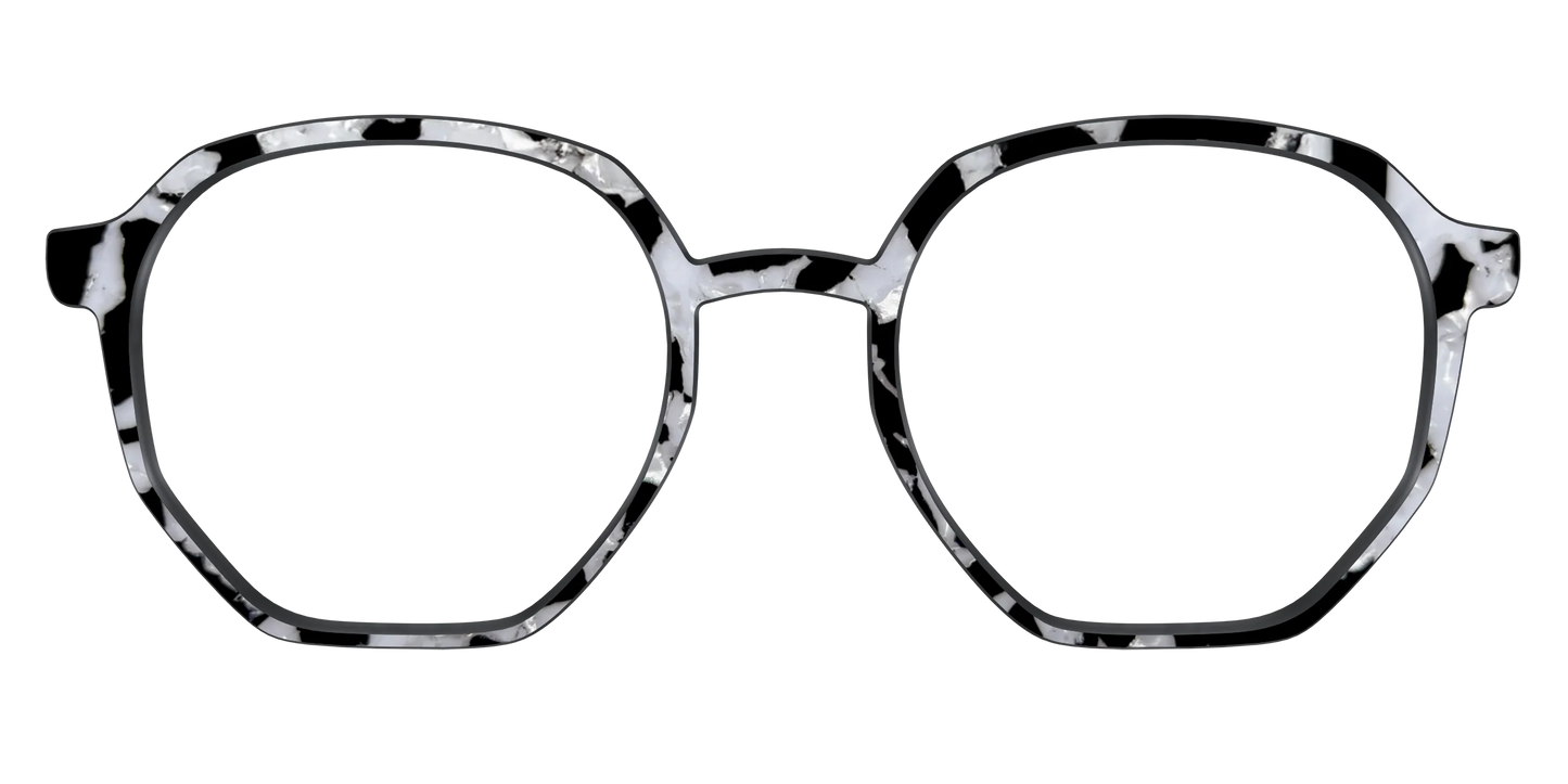 The Black & White Pearl Tortoise