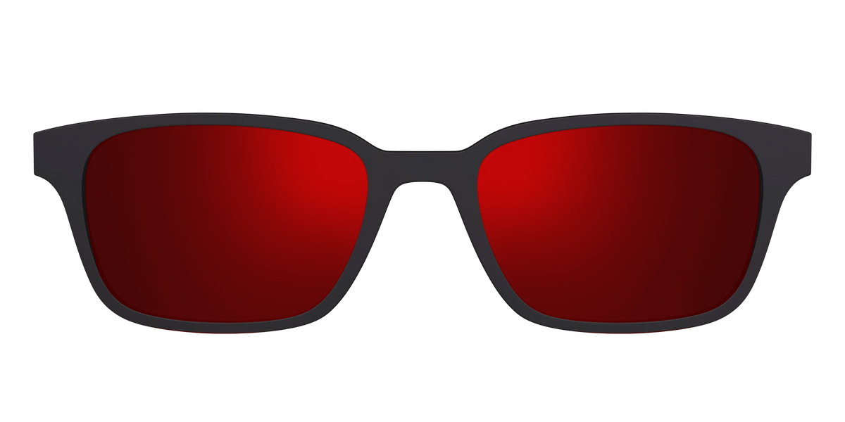 The Polarized Red Reflective Sun Top