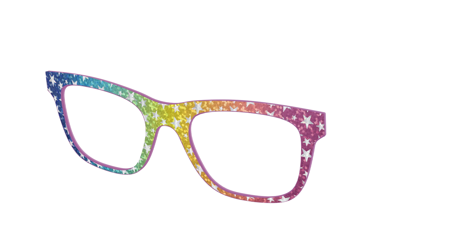 The Iridescent Rainbow Stars